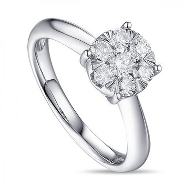 Помолвочное кольцо R2011-1851354AD-я8867 - Ювелирная компания яяяМосковский ювелирный завод...