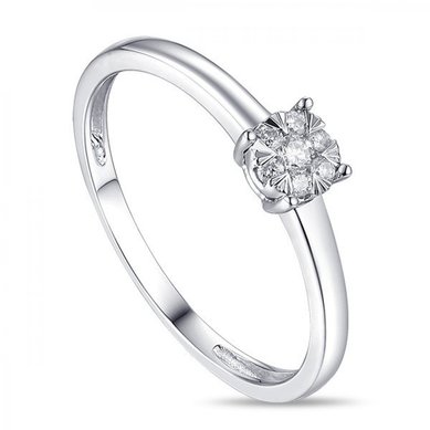 Помолвочное кольцо R2011-1851358AXD-R17-я8869 - Ювелирная компания яяяМосковский ювелирный завод...