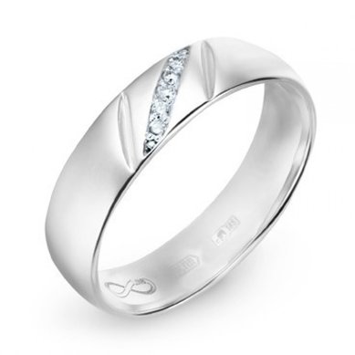 Обручальное кольцо R01-WED-00017-я8881 - Ювелирная компания яяяМосковский ювелирный завод...
