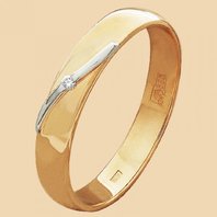 Обручальное кольцо М10737