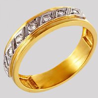 Обручальное кольцо М10765