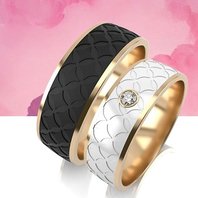 Обручальное кольцо М15369