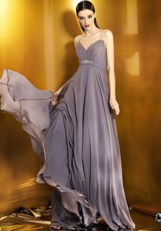 Вечернее платье В45311. В греческом стиле, длинное без шлейфа.