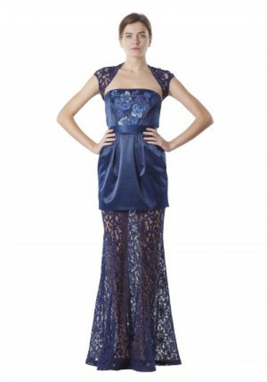 Вечернее платье Виола-Y47423 - Салон свадебной и вечерней моды Your Love Story