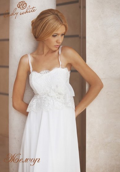 Свадебное платье Жемчуг-В49602 - Свадебный салон Валентина