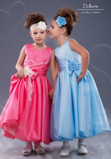 Детское платье ks-106-D51125 - Свадебный салон Dolloris