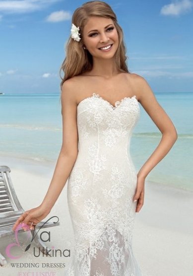 Свадебное платье Алекса-П58807 - Свадебный салон Платье Белое