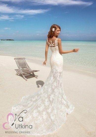 Свадебное платье Алекса-П58807 - Свадебный салон Платье Белое