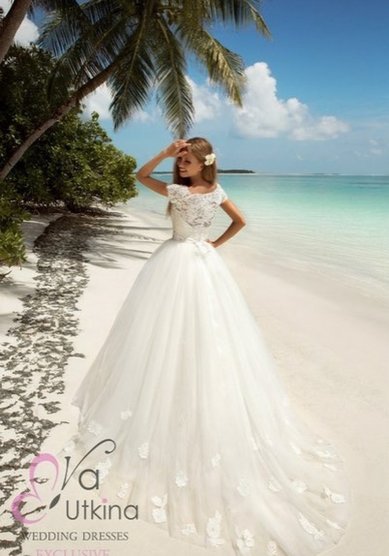 Свадебное платье Беллини-П58808 - Свадебный салон Платье Белое