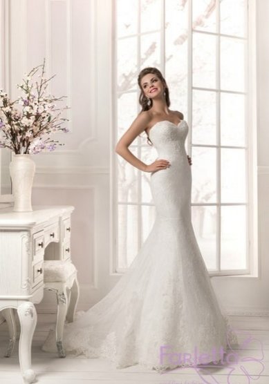 Свадебное платье Фуксия-П58820 - Свадебный салон Платье Белое