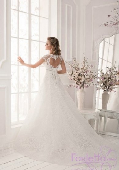 Свадебное платье Фрезия-П58821 - Свадебный салон Платье Белое