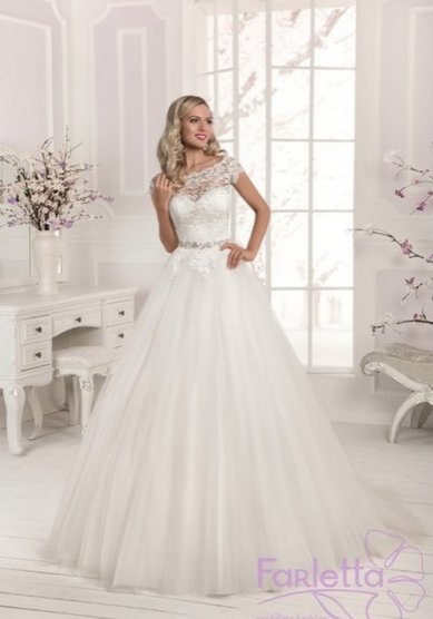 Свадебное платье Лаурелия-П58828 - Свадебный салон Платье Белое