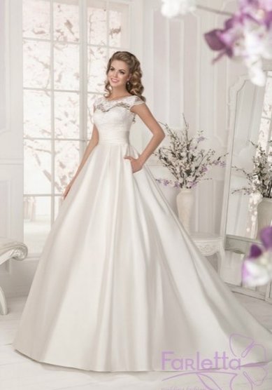 Свадебное платье Анис-П58830 - Свадебный салон Платье Белое