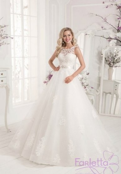 Свадебное платье Азалия-П58831 - Свадебный салон Платье Белое