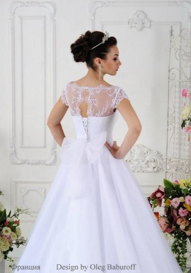 Свадебное платье Франция-П58837 - Свадебный салон Платье Белое
