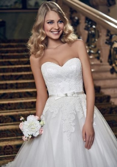 Свадебное платье Моника премиум-П58844 - Свадебный салон Платье Белое