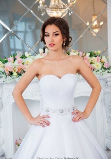 Свадебное платье Дени-П58940 - Свадебный салон Платье Белое