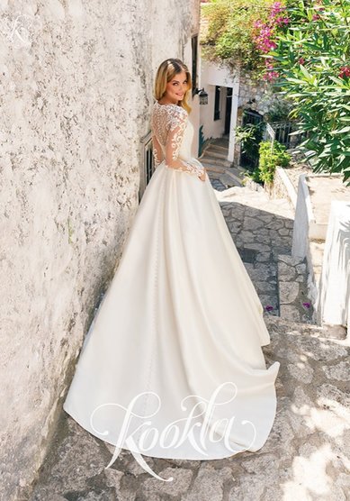 Свадебное платье Gledis Гледис без расшивки-Ж66113 - Свадебный салон Жозефина