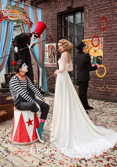 Свадебное платье Daniel Даниэль-Ж66145 - Свадебный салон Жозефина