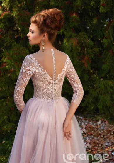 Вечернее платье БАРФИНА-Ж66377 - Свадебный салон Жозефина.