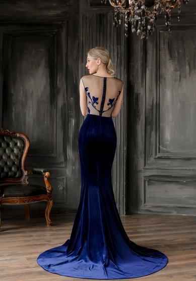 Вечернее платье ELENA KONDRATOVA модель 028-Ж66385 - Свадебный салон Жозефина.