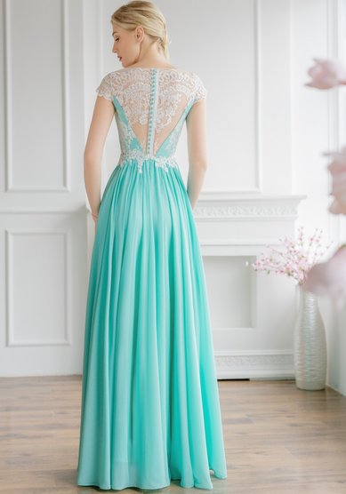 Вечернее платье ELENA KONDRATOVA модель 024-Ж66387 - Свадебный салон Жозефина.