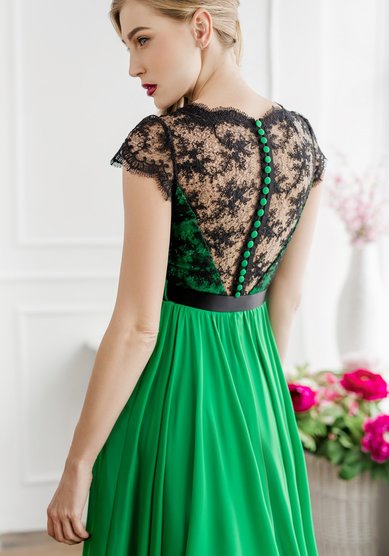 Вечернее платье ELENA KONDRATOVA модель 026-Ж66391 - Свадебный салон Жозефина.