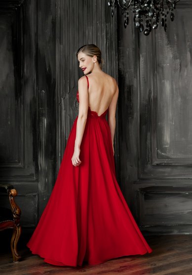 Вечернее платье ELENA KONDRATOVA модель 013-Ж66426 - Свадебный салон Жозефина.