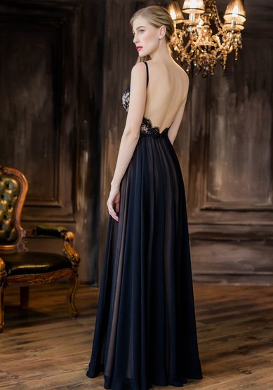 Вечернее платье ELENA KONDRATOVA модель 011-Ж66427 - Свадебный салон Жозефина.