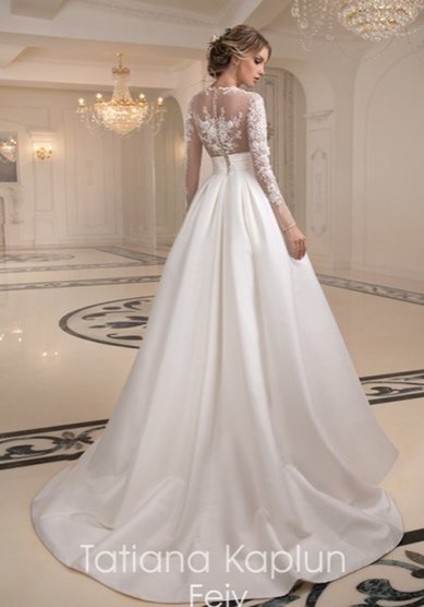 Свадебное платье модель FEIY боди+юбка-Ж66444 - Свадебный салон Жозефина.