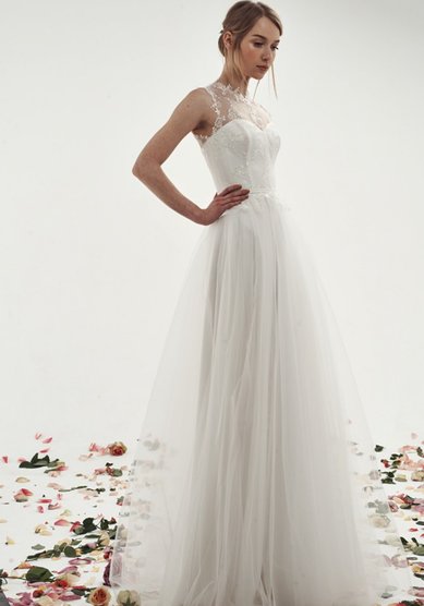 Свадебное платье П45345 - Свадебный салон Платье Белое