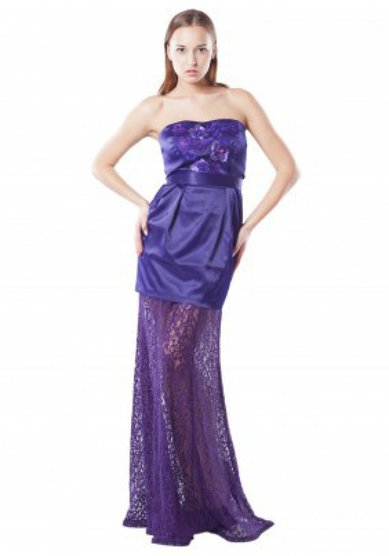 Вечернее платье Виола-Y47423 - Салон свадебной и вечерней моды Your Love Story