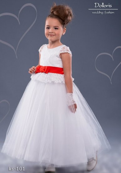 Детское платье ks-101-D51121 - Свадебный салон Dolloris