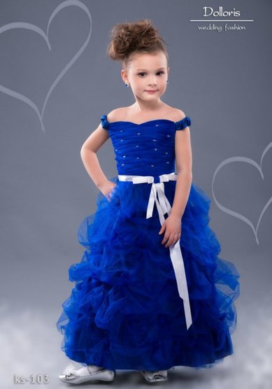 Детское платье ks-103-D51128 - Свадебный салон Dolloris