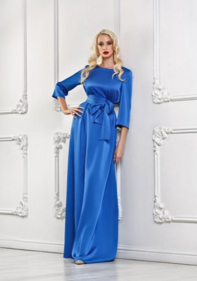 Вечернее платье Вагнер макси-Ж56503 - Свадебный салон Жозефина