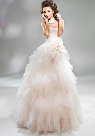 Свадебное платье Париж-П58871 - Свадебный салон Платье Белое