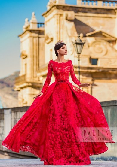 Вечернее платье МОСКВА-Ж66238 - Свадебный салон Жозефина