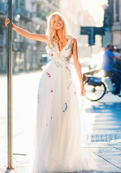 Вечернее платье Лос-анжелес-Ж66242 - Свадебный салон Жозефина