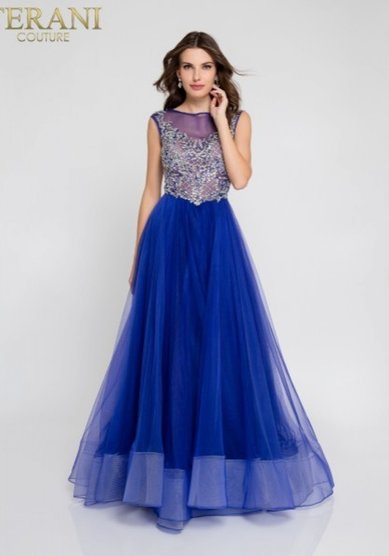 Вечернее платье 1811P5840-Ж66287 - Свадебный салон Жозефина