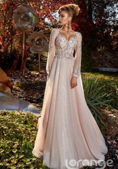 Вечернее платье ЛЕЯ-Ж66382 - Свадебный салон Жозефина.