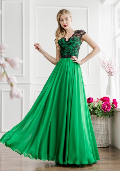 Вечернее платье ELENA KONDRATOVA модель 026-Ж66391 - Свадебный салон Жозефина.