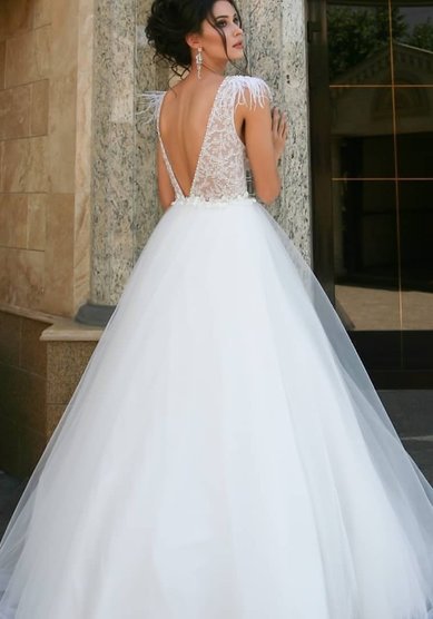 Свадебное платье П67933 - Свадебный салон Платье Белое