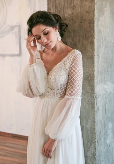 Свадебное платье П67946 - Свадебный салон Платье Белое