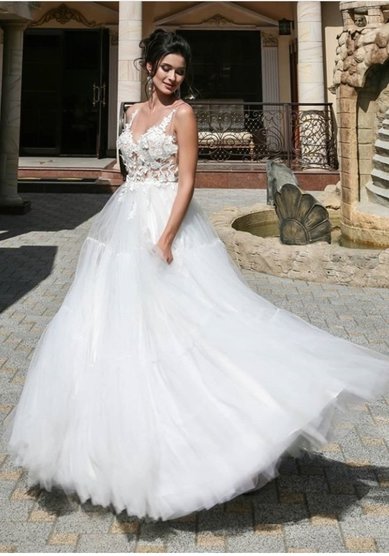 Свадебное платье П67951 - Свадебный салон Платье Белое