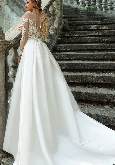 Свадебное платье П67955 - Свадебный салон Платье Белое