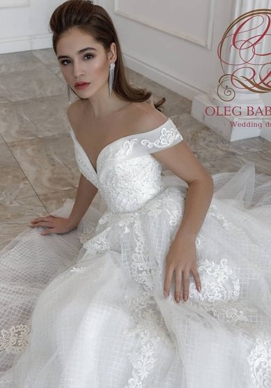 Свадебное платье П67958 - Свадебный салон Платье Белое