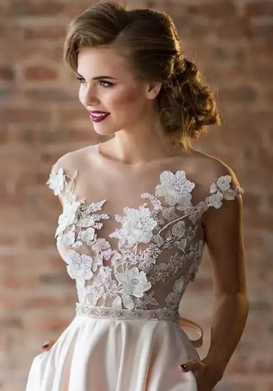 Свадебное платье П67964 - Свадебный салон Платье Белое