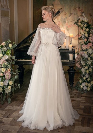 Свадебное платье П67985 - Свадебный салон Платье Белое