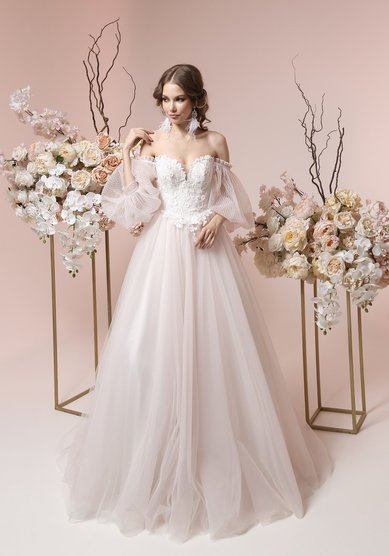 Свадебное платье П68519 - Свадебный салон Платье Белое