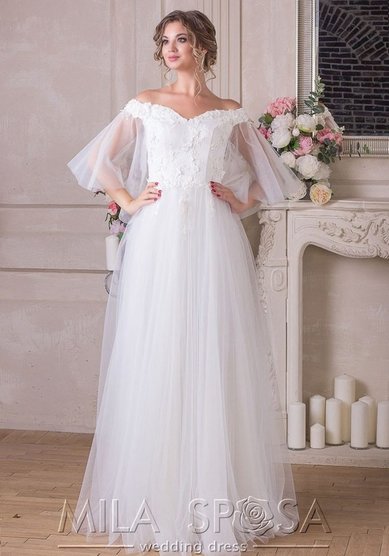 Свадебное платье П68520 - Свадебный салон Платье Белое